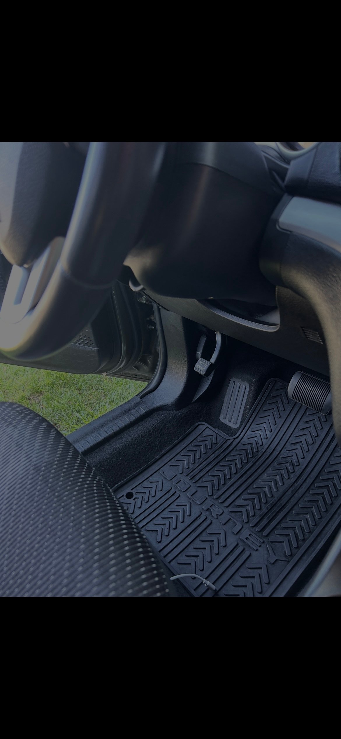 Clean car floor mats after professional interior detailing White Line Detailing